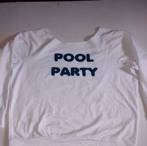 Project Social T White Sweatshirt